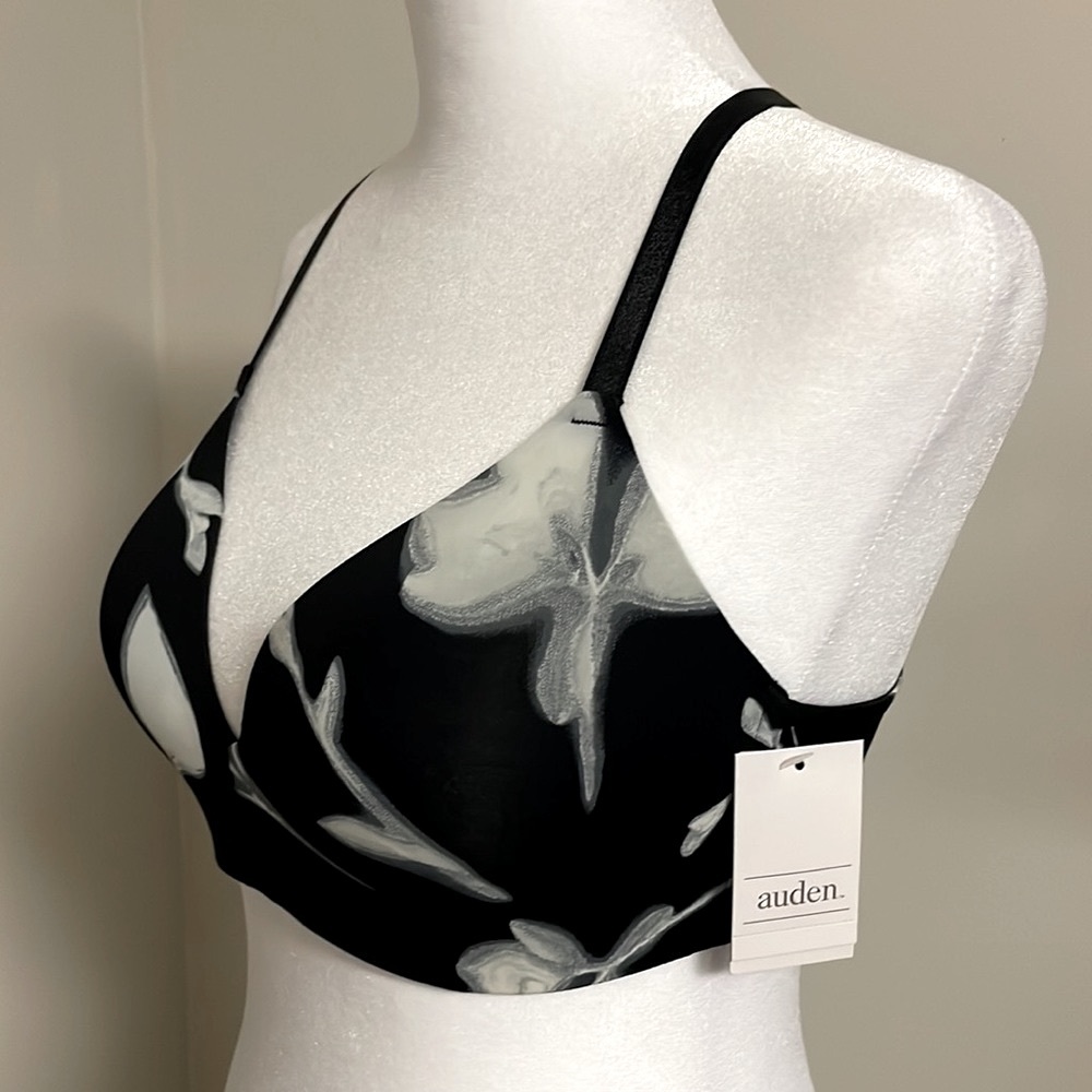 NWT Auden Floral Bra